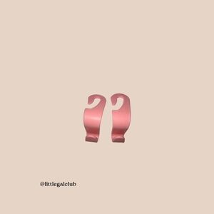 Pink Car Headrest Hooks